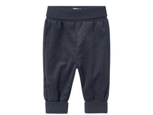 Name It dark sapphire fløjl bukser